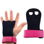 ✮Marque Française✮ Paire de manique Gym Enfant/Adulte ✮Garantie A Vie✮ Gants Gym en Cuir en Cuir|4 Tailles 2 Couleurs|Protection Paumes pour Exercice Traction/Barre/Gymnastique/Poids (NOIR, S)