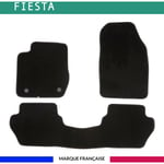 Autosweet - Tapis de voiture - Sur Mesure pour fiesta (2012 - 2016) - 3 pièces - Tapis de sol antidérapant pour automobile