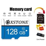 Carte Memoire Micro Sd 128 Go Micro SDHC/SDXC Class 10+Adaptateur+Lecteur Carte Memoire