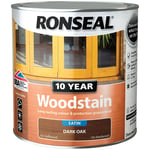 Ronseal 38691 10 Year Woodstain Dark Oak 2.5 litre