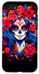 Coque pour iPhone SE (2020) / 7 / 8 Dia De Los Muertos Masque La Catrina