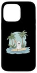 iPhone 14 Pro Max Funny Ghost Stand Up Paddle Halloween Lake Summer Costume Case