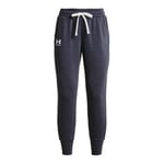 Under Armour Rival Fleece Jogger Pants Mörkgrå X-Large Dam