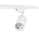 Plafonnier LED Blaupunkt – Rail monophasé – Plafonnier – 30W – Interrupteur de couleur – 2700 Lumens – Dimmable – Installation facile – Blanc – Blanc chaud, naturel, froid – Angle de faisceau 36°