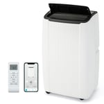 Climatiseur Mobile 12000 BTU Silencieux - RELAX4LIFE - 6 en 1 - Minuterie 24H - Télécommande et Commande Smart App - Jusqu'à 42m2