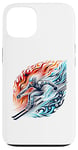 Coque pour iPhone 13 Feu Et Glace Ski Aventure