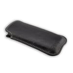 caseroxx Business-Line Poche pour Nokia 515 en noir fait de Cuir artificiel