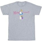 T-shirt Disney  Alice In Wonderland How Curious