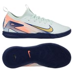 Nike Air Zoom Mercurial Vapor 16 Academy IC Dream Speed 9 - Grønn/Gull Barn - Innendørs (IC), størrelse 32