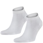 Frank Dandy Strumpor 6P Bamboo Ankle Socks Vit Strl 41/46