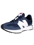 New Balance327 Suede Trainers - Natural Indigo/White