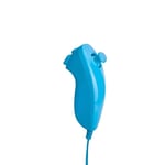 Bleu Pour Nunchuck Manette De Jeu 2 Fr 1 Pour Nintendo Wii Nunchuk Avec Capteur De Mouvement Intégré, Contrôleur À Distance Sans Fil Avec Étui En Silicone