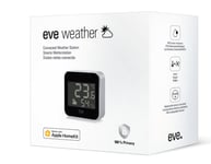 Eve 10Ebs9901, Inne/Ute, Temperatur- Og Fuktighetssensor, Frittstående, -18 - 55 °C, Trådløs, Bluetooth