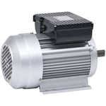 Elektrisk motor vidaxl - 1 fas aluminium 2,2kw 3hk 2 polig 2800 silver