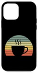 Coque pour iPhone 12 mini Cool Hot Coffee Expresso Lover Cadeau graphique pour hommes, femmes, enfants