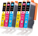 571 Xl Cartouche D'Encre Compatibles Pour Canon 571 Canon 571Xl Pour Cartouche Canon Ts5055 Pour Pixma Ts5050 Mg5750 Ts5053 Mg6852 Mg6850 Mg5700 Mg5752 Mg5753 Ts8050 Ts8051 Ts8052 Ts8053 Ts9[Q209]