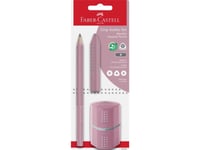 Faber-Castell Jumbo Grip Set, B, Rosa, Triangulär, 1 Styck