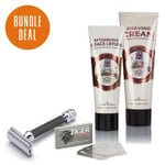 Mr Bear Family Golden Ember Shaving Bundle