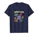 Disney Gargoyles Main Cast Ready For Action Character Panels T-Shirt