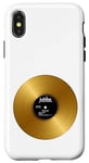 iPhone X/XS Gold Album Knockers Up logo Case