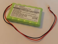 vhbw Batterie compatible avec Honeywell Lynx 3000, 5000, 5100 système d'alarme (1500mAh, 7,2V, NiMH)