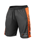 GASP NO1 Mesh Shorts - Black Flame - L