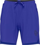 Norrøna Women's Senja Flex1 8" Shorts Royal Blue, XS