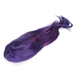 Long Hair Women Hair Wig Blue Purple Design Fluffy Stylish Perfect Fitting Wide