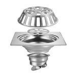 Floor Drain Stainless Steel Hair Plug Catcher Shower for Showers Sink Drain Filter Easy To Install And Clean Suit for Bathroom Bathtub And Kitchen,Nickel Brushed