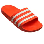 adidas Sandal adilette - Rød/Hvit, størrelse 46