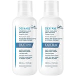 DUCRAY Dexyane Crème Émolliente Anti-Grattage Visage & Corps 2x400 ml