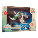 New Vintage Thinkway Toy Disney Toy Story Buzz Lightyear Flying Room Guard Rare