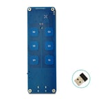 5 Keys Air Flying Mouse Navy  PCB Multimedia Keys Function Module O5E42389