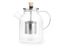 Beem Teekanne 1500Ml, Enklel Tekanna, 1500 Ml, Transparent, Glas, 12 Koppar, Infuser-Filter