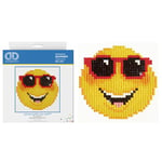 Diamond Dotz Smiling Face Kit de peinture au diamant: visage souriant, Résine, 10,2 x 10,2 cm