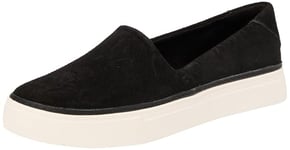 TOMS Femme Chaussures à Enfiler Kameron Basket, Daim Noir, 39 EU