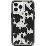 OtterBox Symmetry Series+ Coque Transparente avec MagSafe pour iPhone 13 Pro Max et iPhone 12 Pro Max Motif Vache