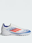 adidas F50 League Laceless Turf Boots - White, White, Size 9.5, Men