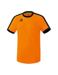 Erima Mixte Maillot Retro Star, New Orange/Noir, M EU