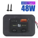 48W PD Type-C Phone Charger USB Power Adapter  Bus Cruise Ship Universal