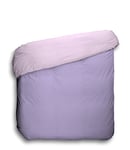 Play Basic Collection – Duvet Cover Smooth Reversible Purple and Lilac. 290 x 220 cm Violeta y lila