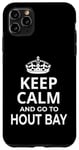 Coque pour iPhone 11 Pro Max Hout Bay Souvenirs / Inscription « Keep Calm And Go To Hout Bay ! »