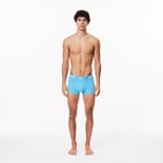 Lot de 3 boxers courts homme Lacoste avec marquage en jersey Taille XL Bleu/bleu Marine