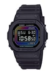 CASIO G-Shock 43mm Rainbow Brick Wall Edition DW-5600RW-1ER Klocka Svart, Digital, Regnbågsmönster