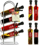 Kimm & Miller Luxury Olive Oil Food Gifts - Olive Oil Gift Set with 4 Infused &