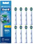 Oral-B Pro Precision Clean Electric Toothbrush Refill Replacement Heads, 8 Pack