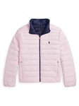 Polo Ralph Lauren Girls Padded Jacket - Hint Of Pink, Pink, Size 3 Years