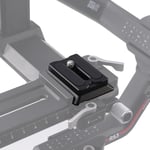 Plaque de base QR supérieure à dégagement rapide pour DJI Ronin RS2 RSC2 RS3 Pro Arca-Swiss