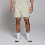 MP Men's Tempo 2 in 1 Graphic Shorts – Salt Grey - XS