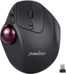 Perixx Perimice-717, Souris Trackball sans Fil Programmable - 7 Boutons dont 5 Boutons Programmable - 2 Niveaux de DPI 400/1000 - Ergonomique